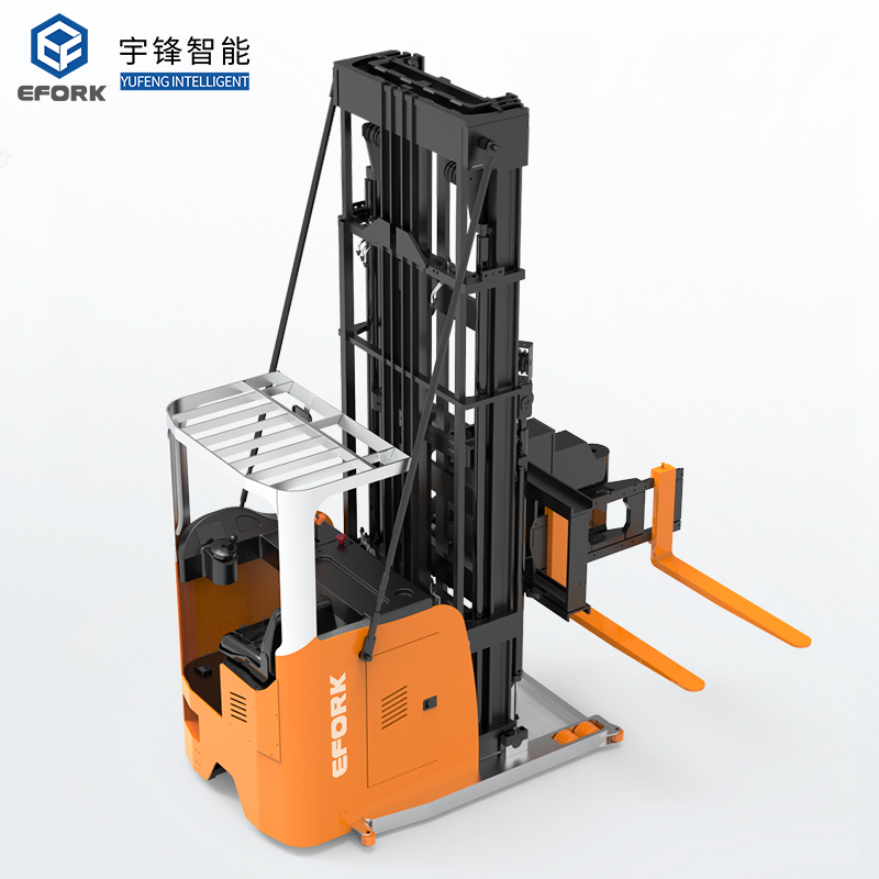 三向堆垛叉车(座驾式)
